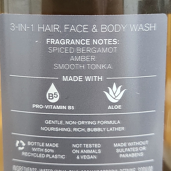 NEW 2-PIECE MEN'S COLLECTION AFTER DARK BATH & BODY WORKS - Picture 5 of 6